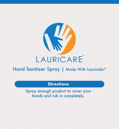Lauricidin Natural Lauricare Hand Sanitizer Spray 52ml