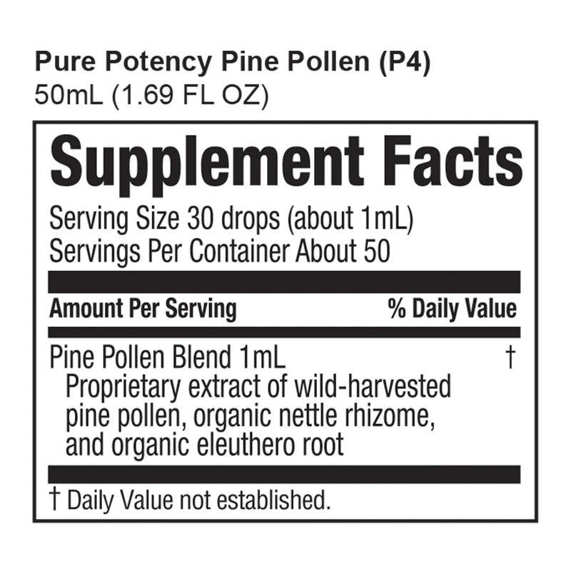 Surthrival Pine Pollen Pure Potency 50ml