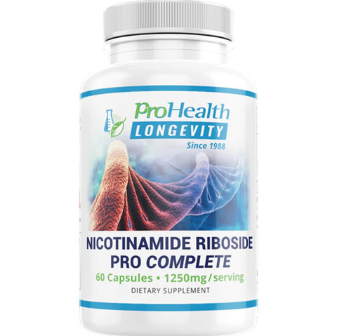 ProHealth Longevity Nicotinamide Riboside Pro Complete 1250mg 60 Capsules