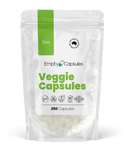 Empty Vegetable Capsules Size 000 250 Capsules
