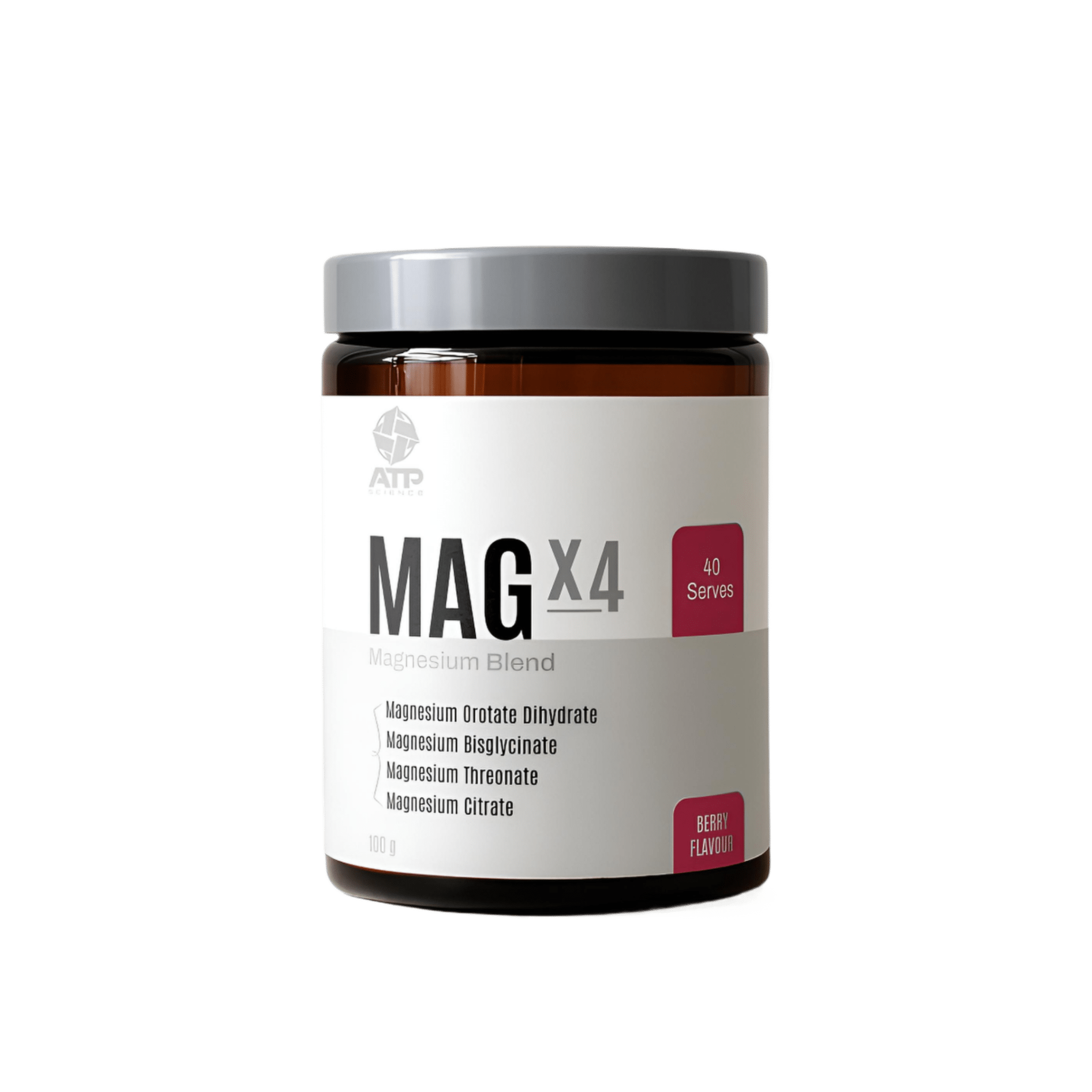 ATP MAGx4 Berry Flavour 100g - JING Organics
