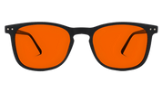 Block Blue Light Nightfall Taylor Glasses Black - JING Organics