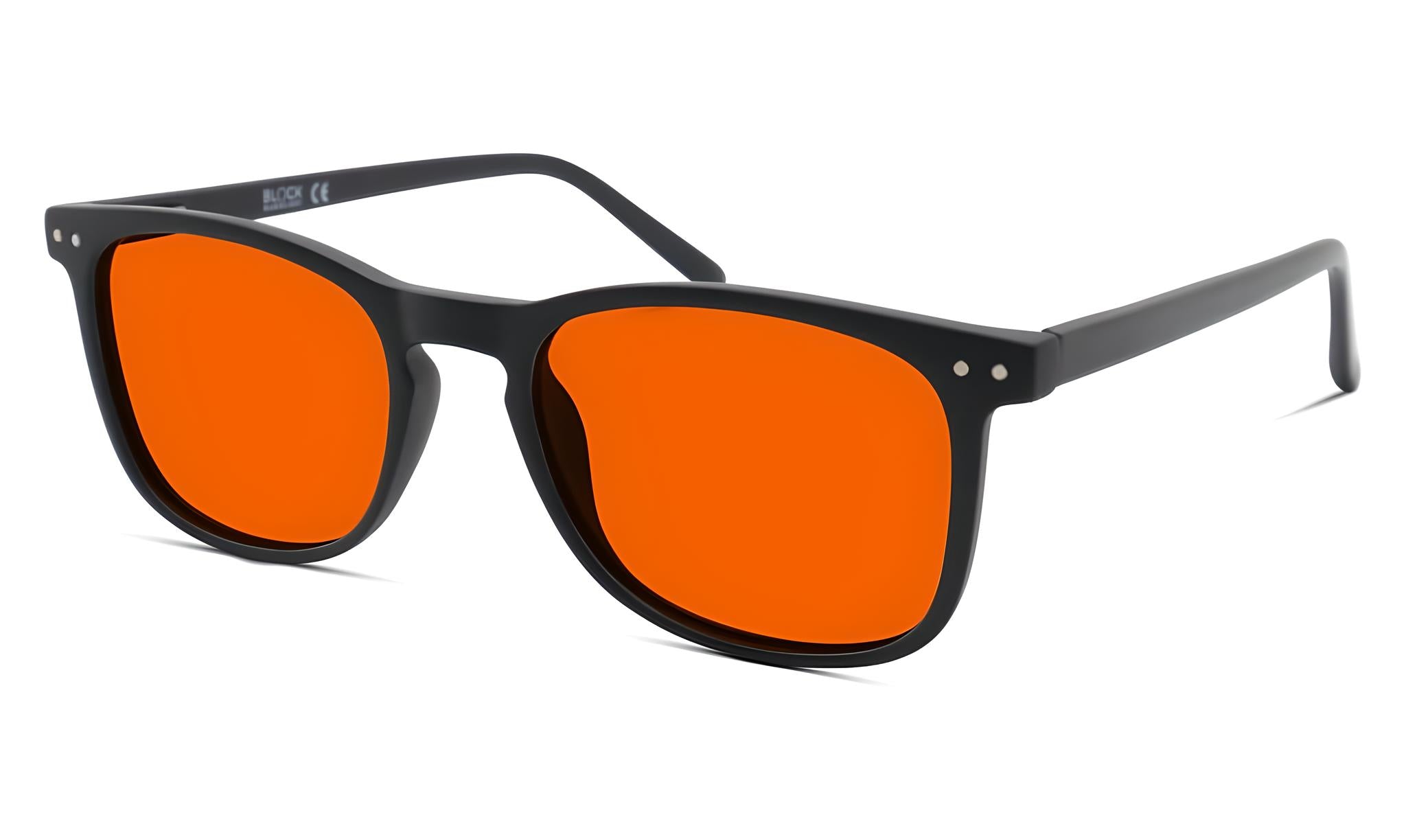 Block Blue Light Nightfall Taylor Glasses Black - JING Organics