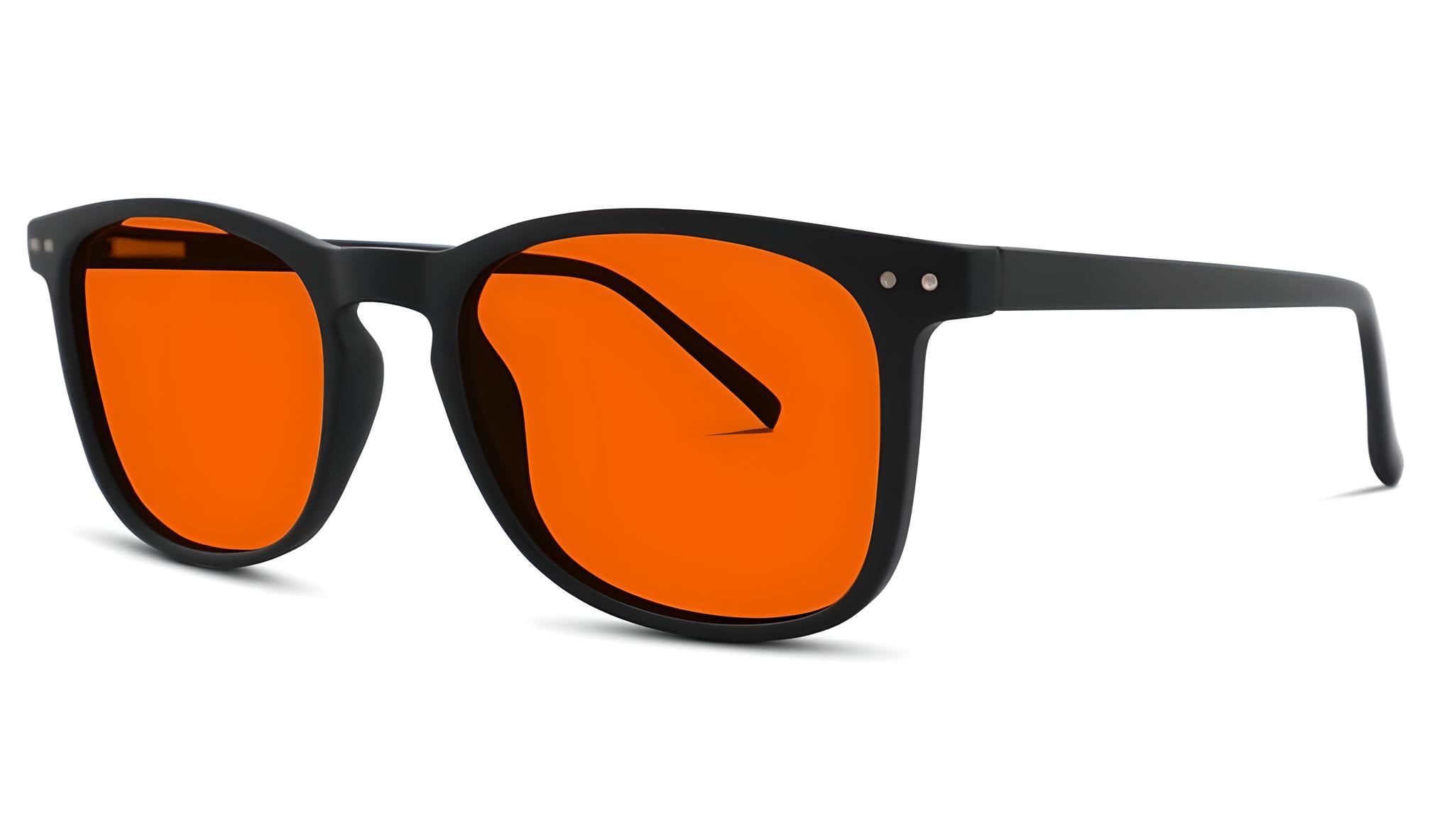 Block Blue Light Nightfall Taylor Glasses Black - JING Organics