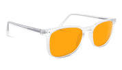 Block Blue Light SunDown Taylor Glasses Crystal - JING Organics