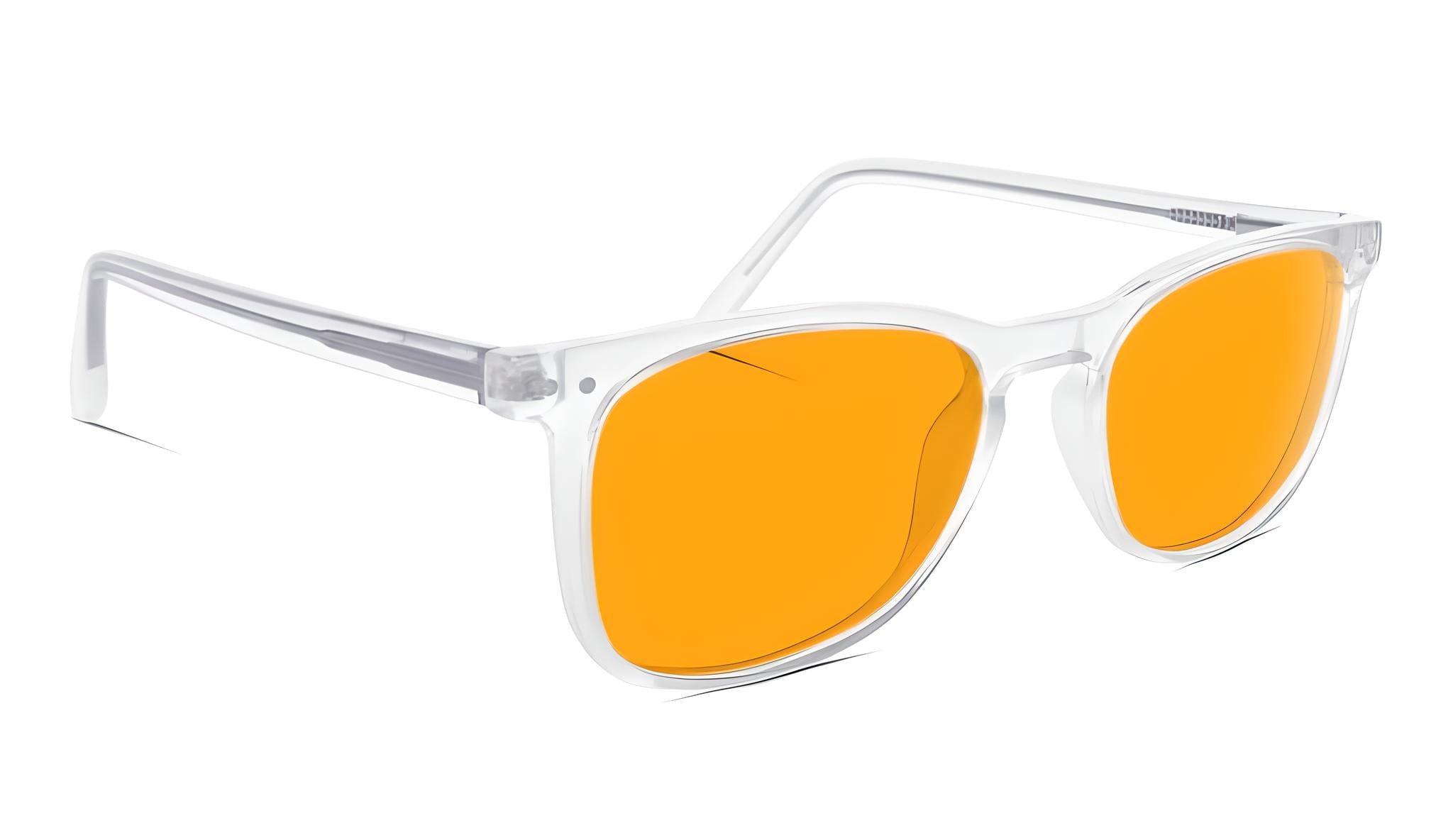 Block Blue Light SunDown Taylor Glasses Crystal - JING Organics