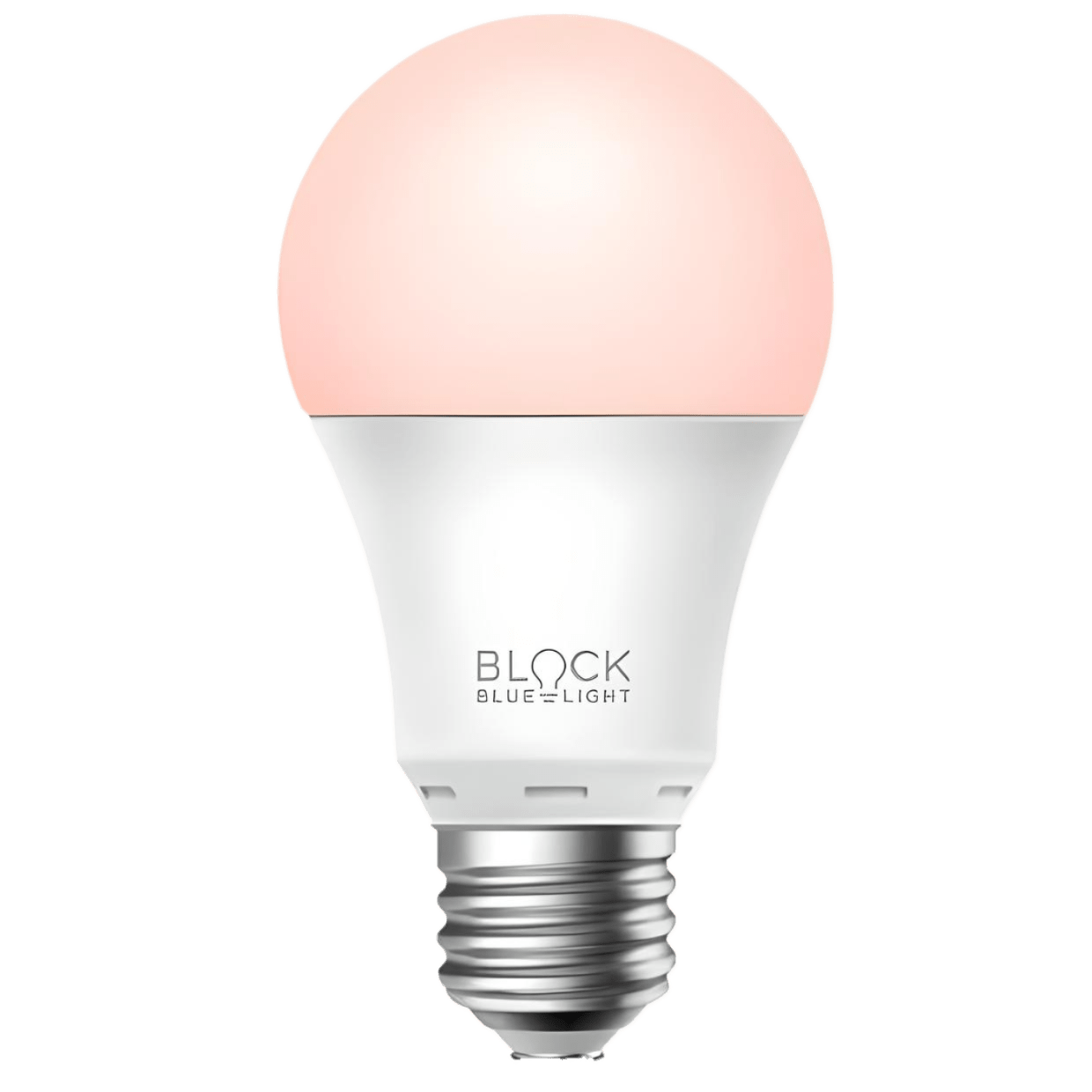 Block Blue Light Twilight Red Light Bulb Screw - JING Organics
