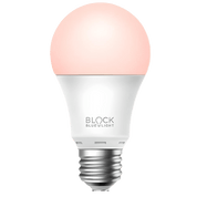Block Blue Light Twilight Red Light Bulb Screw - JING Organics