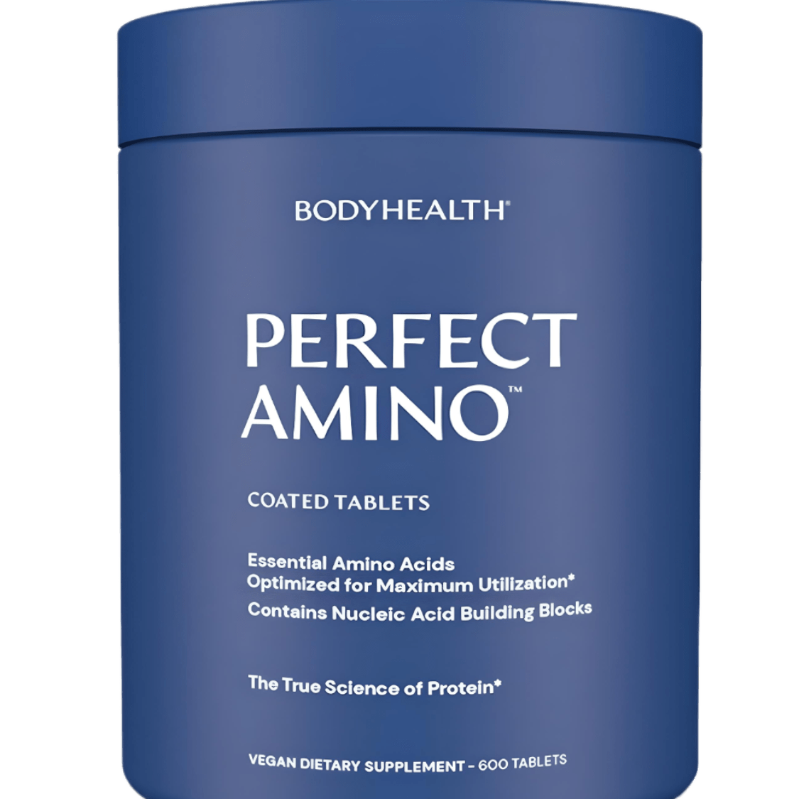 Body Health Perfect Amino Coated 600 Tablets - JING Organics