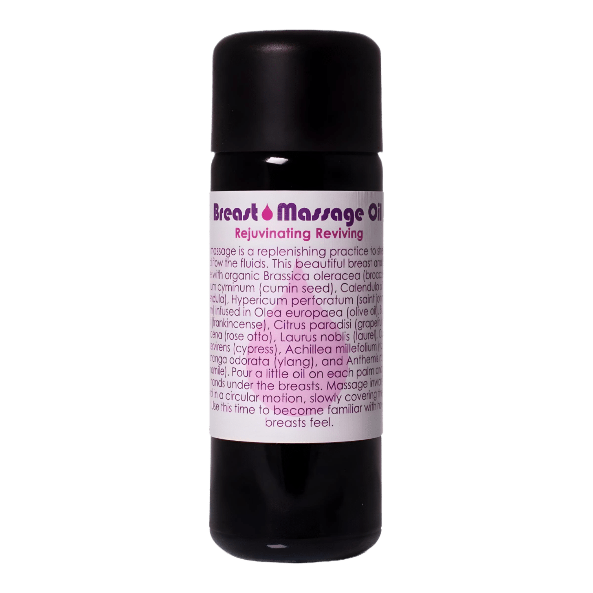 Living Libations Breast Massage Oil 50ml - JING Organics