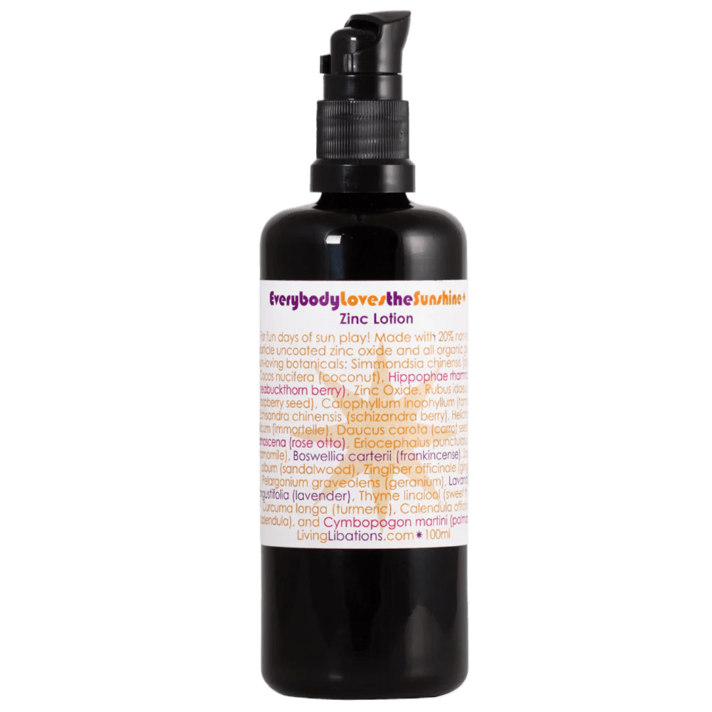 Living Libations Everybody Loves The Sunshine With Zinc 100ml - JING Organics