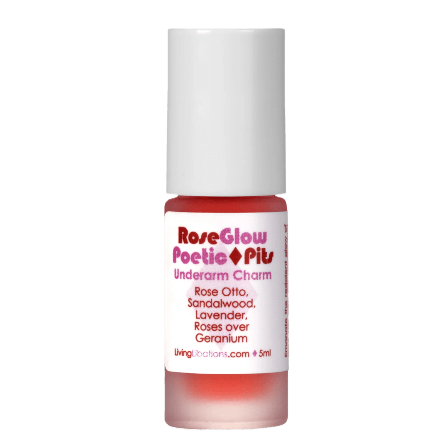 Living Libations Poetic Pits - Rose Glow 5ml - JING Organics