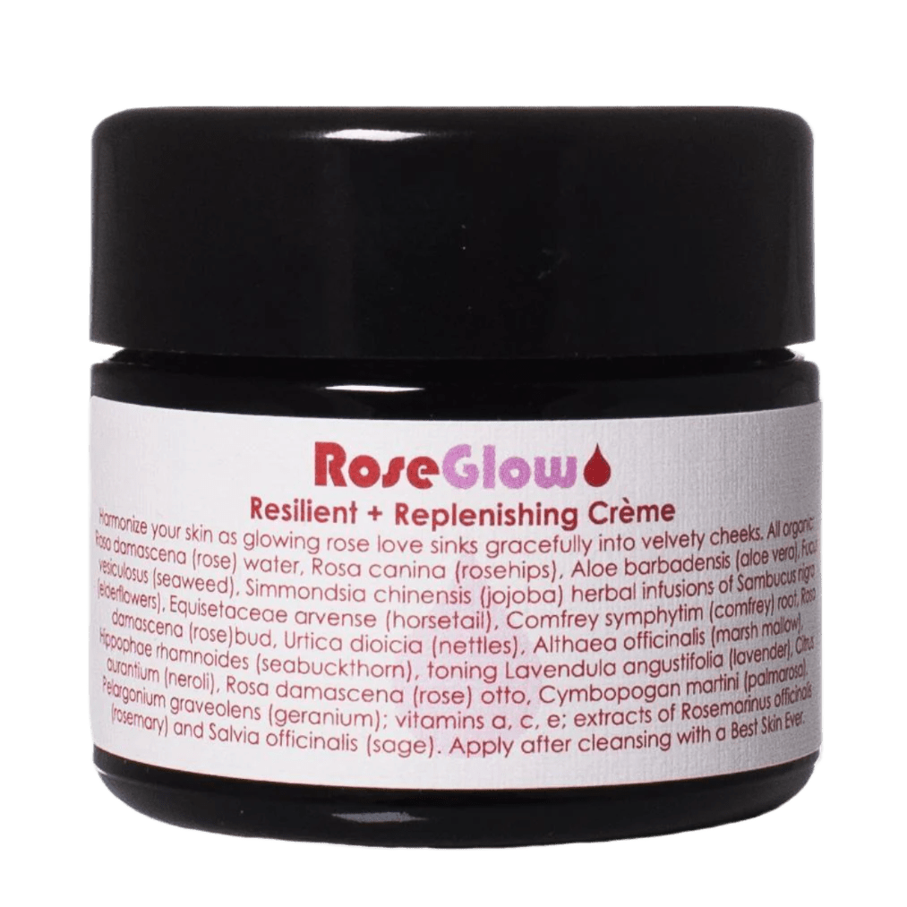 Living Libations Rose Glow Creme 100ml - JING Organics