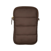 Living Libations Super Sling Puffer Traveller with EMF Shield in Coffee Bean - JING Organics