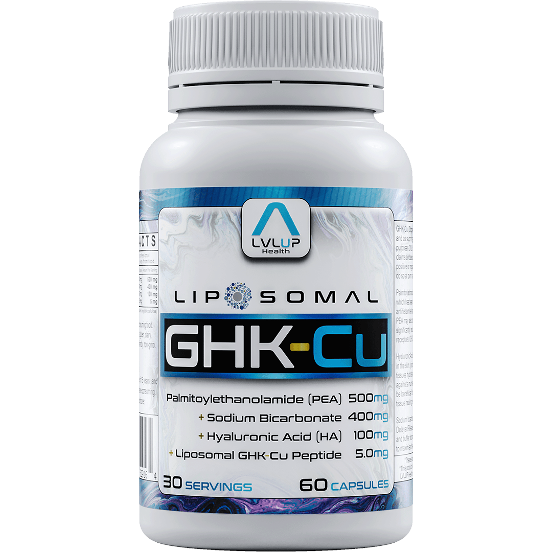 LVLUP Health GHK - Cu 60 Capules - JING Organics