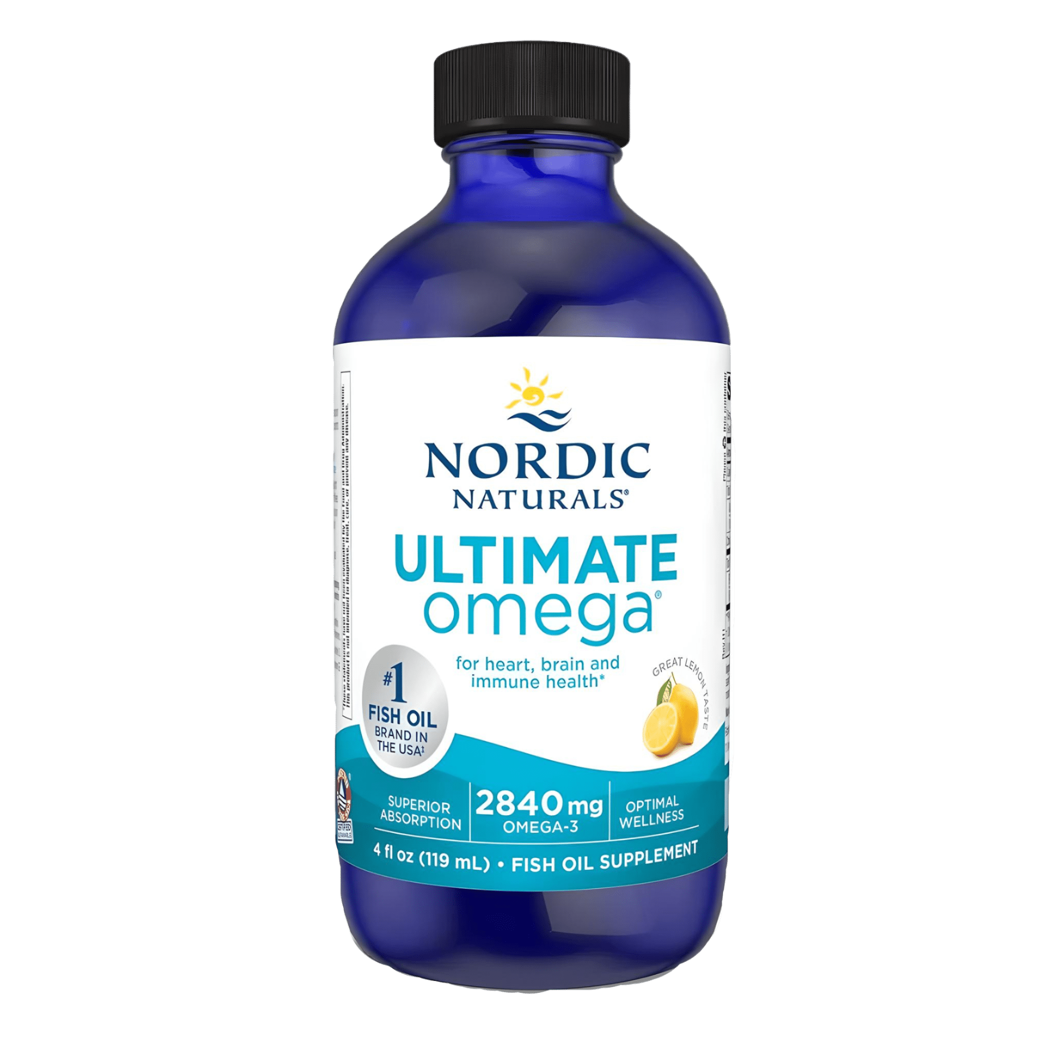 Nordic Naturals Ultimate Omega Lemon 119ml - JING Organics