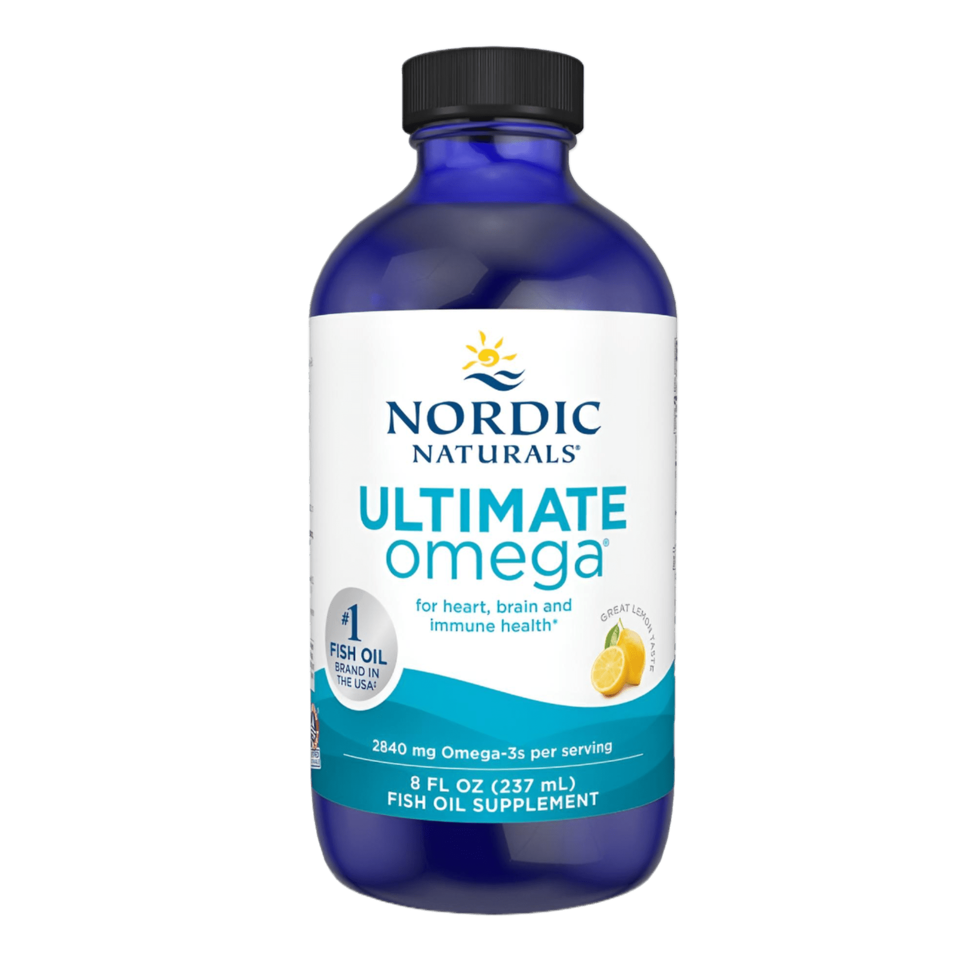 Nordic Naturals Ultimate Omega Lemon 237ml - JING Organics