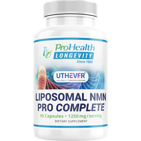 ProHealth Longevity Liposomal NMN Pro Complete 1250mg 90 Capsules
