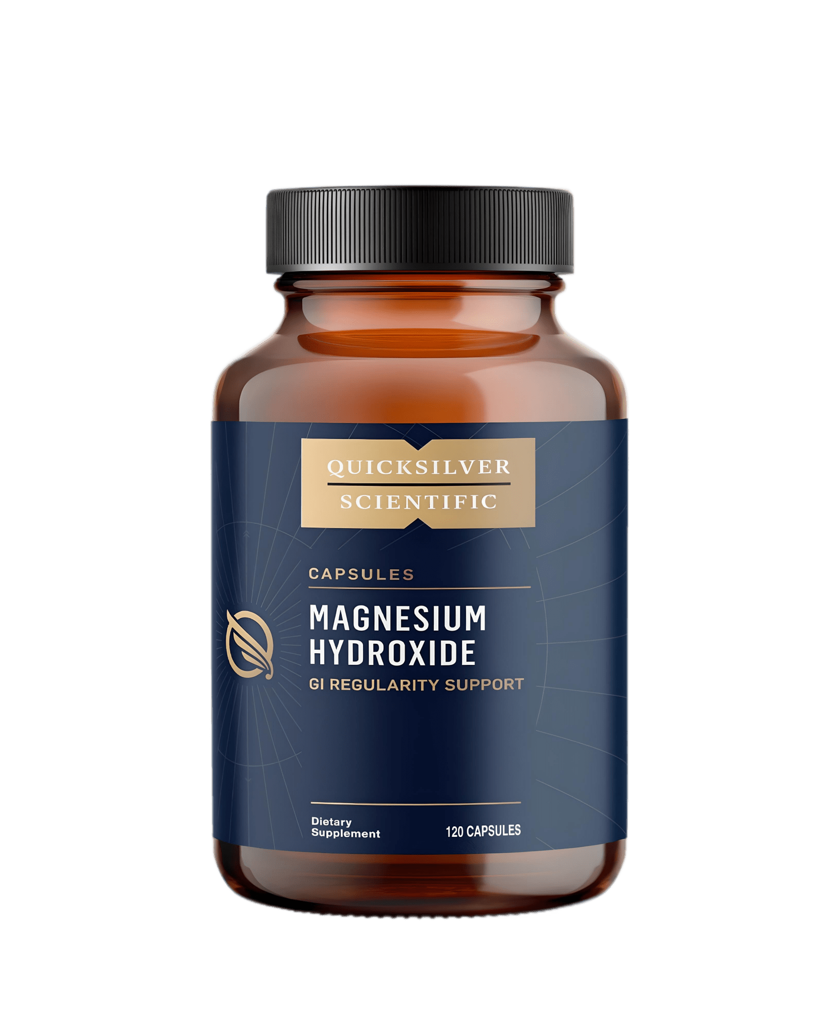 Quicksilver Scientific Magnesium Hydroxide 120 Capsules - JING Organics