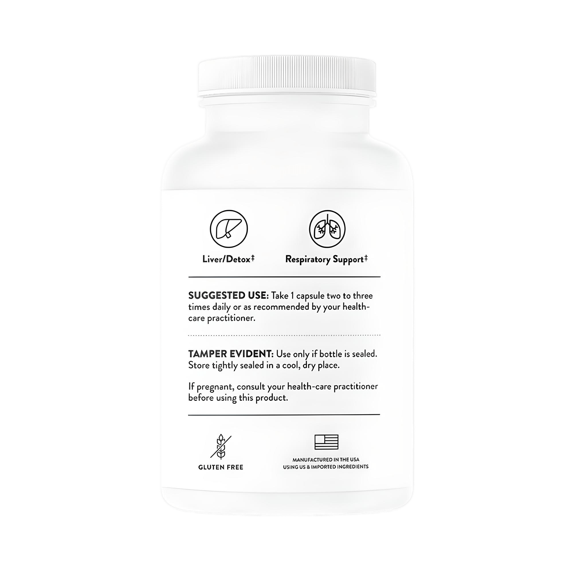 Thorne NAC 500mg 90 Capsules - JING Organics