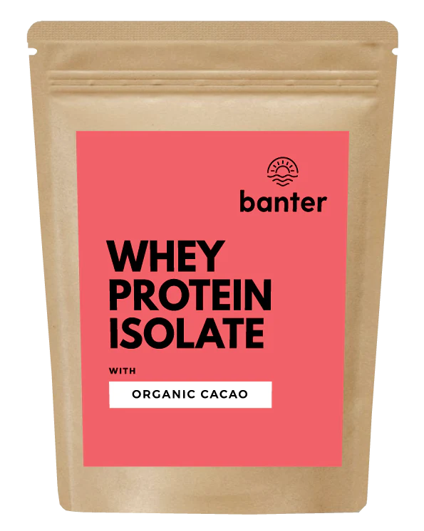 Banter Organic Cacao Whey Protein Isolate 500g