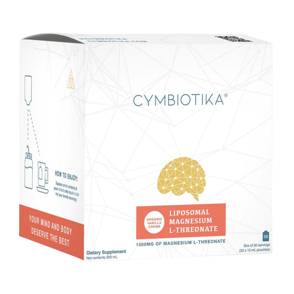 Cymbiotika Liposomal Magnesium LThreonate Box of 30 JING Organics