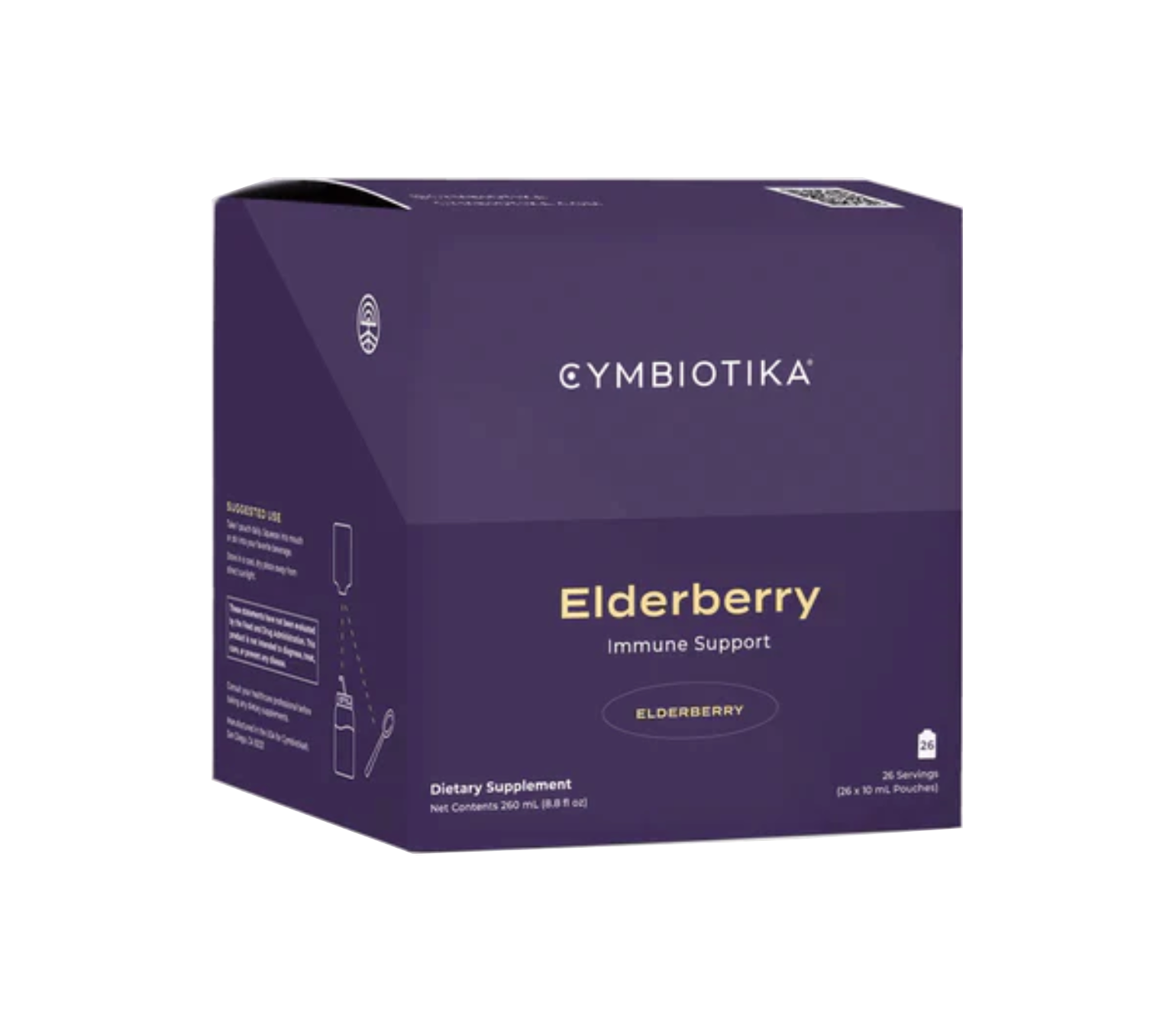 Cymbiotika Liposomal Elderberry Defense 26 Servings