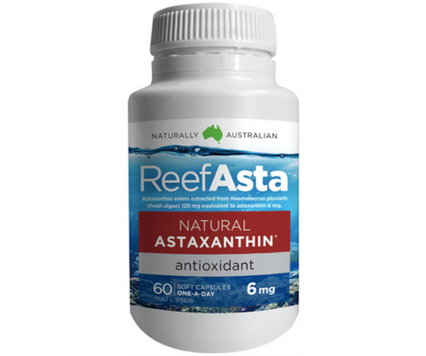 ReefAsta Natural Astaxanthin 6mg 60 Capsules