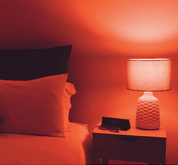 Block Blue Light Twilight Red Light Bulb Bayonet - JING Organics