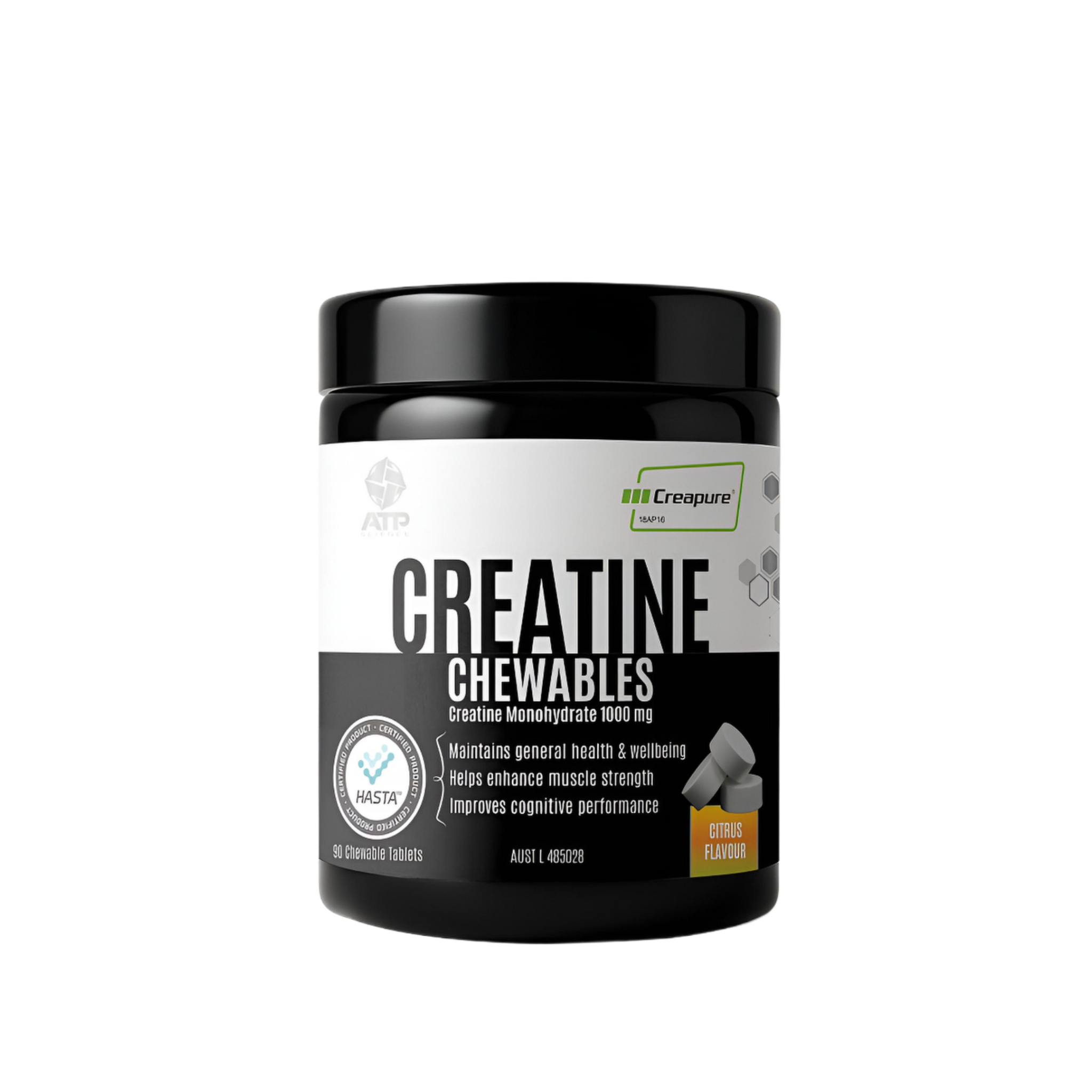 ATP Creatine Chewables Citrus 90 Tablets
