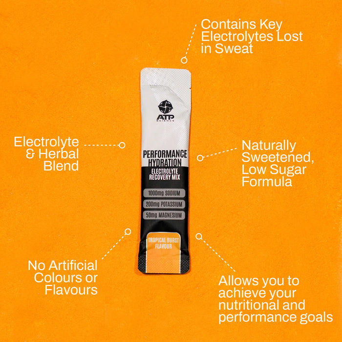 ATP Performance Hydration Electrolyte Mix Tropical 20 Sachets