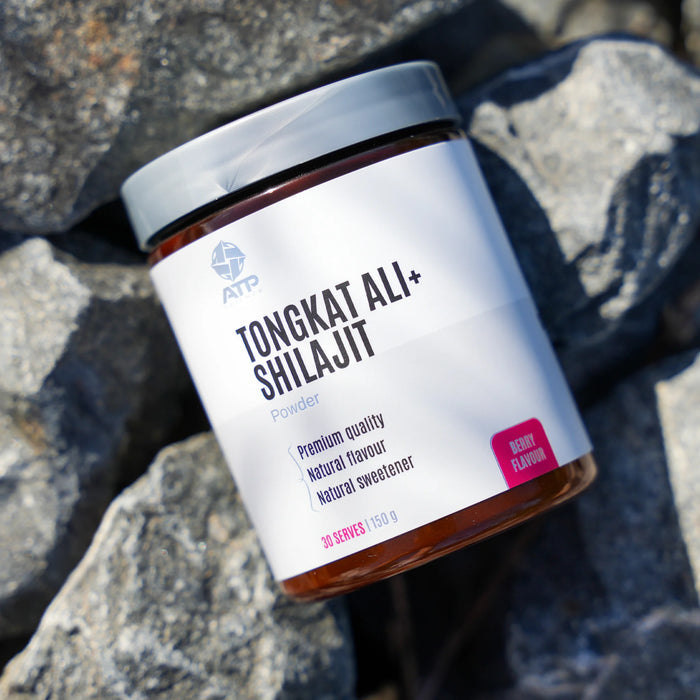 ATP Tongkat Ali + Shilajit Powder Berry 150g