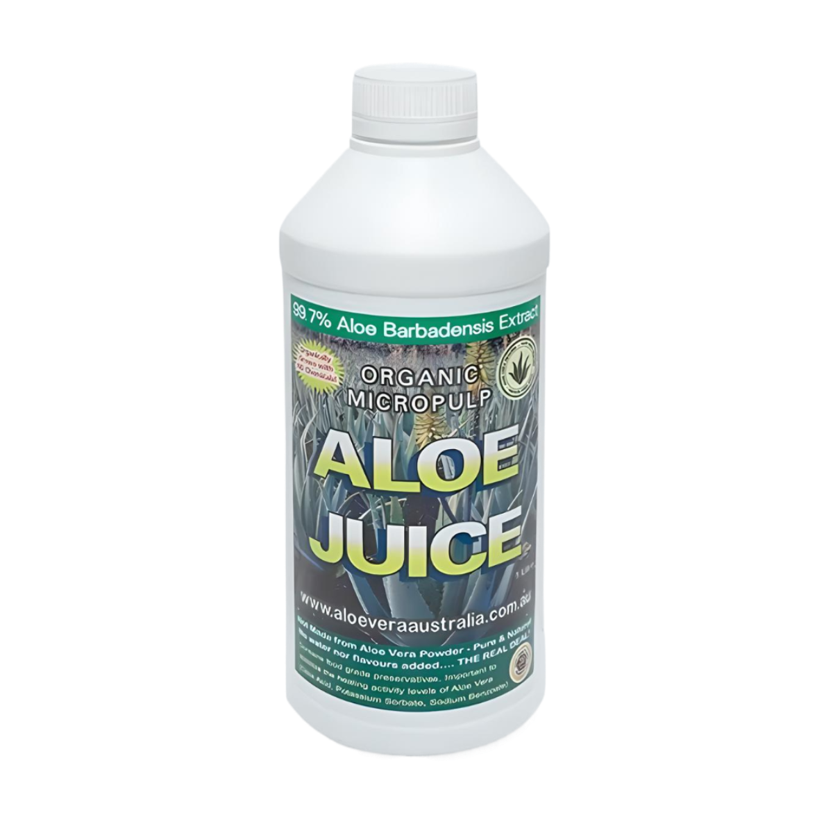 Aloe Vera Australia Organic Aloe Juice 1L