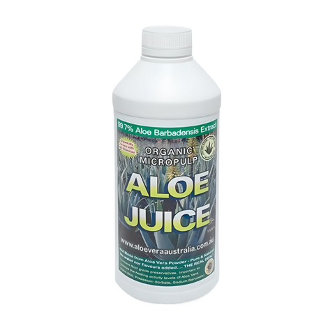 Aloe Vera Australia Organic Aloe Juice 1L