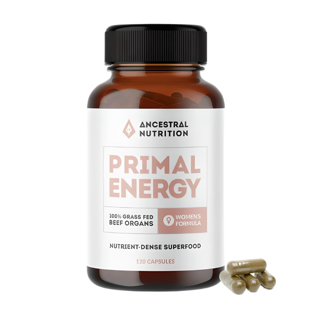 Ancestral Nutrition Primal Energy Women's Formula 120 Capsules