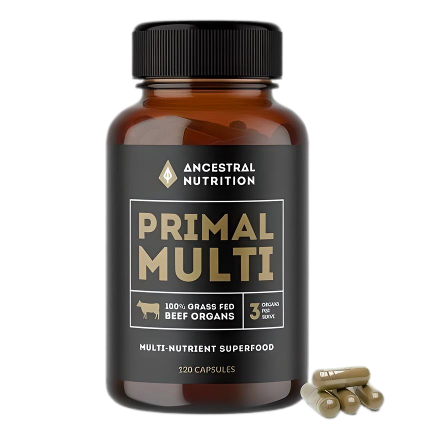 Ancestral Nutrition Primal Multi Beef Organs 120 Capsules