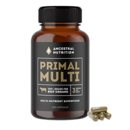 Ancestral Nutrition Primal Multi Órganos De Carne 120 Cápsulas