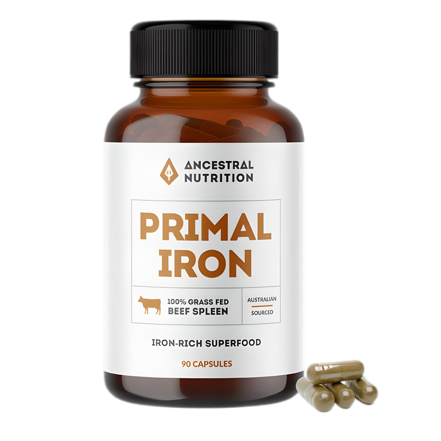 Ancestral Nutrition Primal Iron 90 Capsules