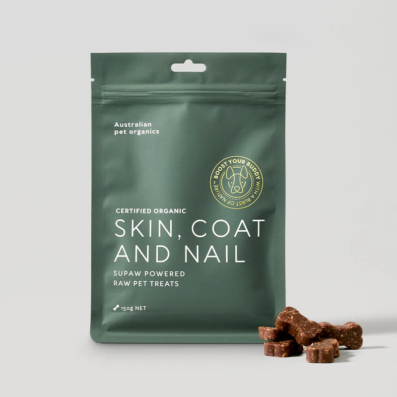 Australian Pet Organics Skin, Coat & Nail Treats 150g