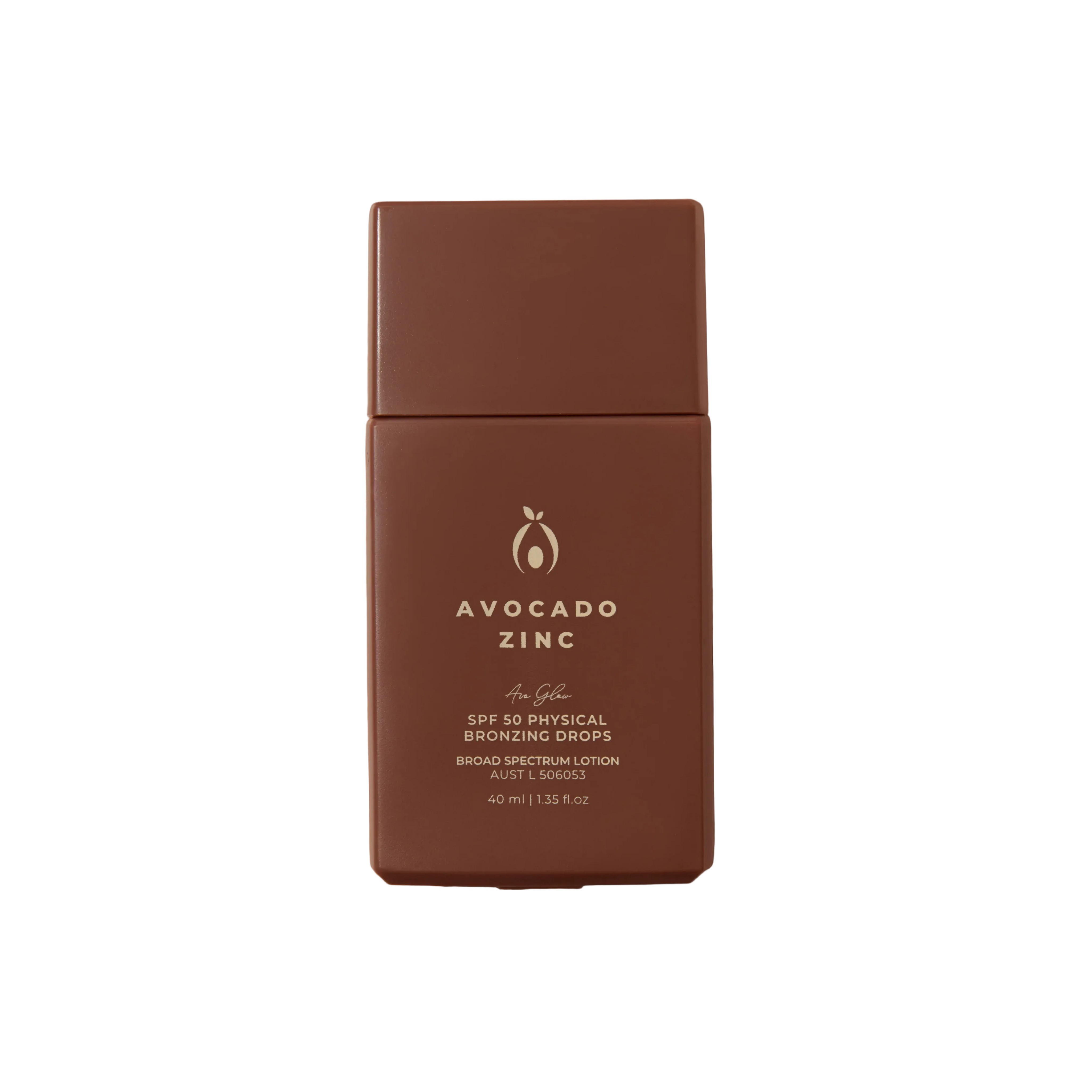 Avocado Zinc SPF50 Physical Bronzing Drops