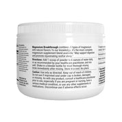 BIOptimizers Magnesium Breakthrough Drink Powder Fruit Punch 189g