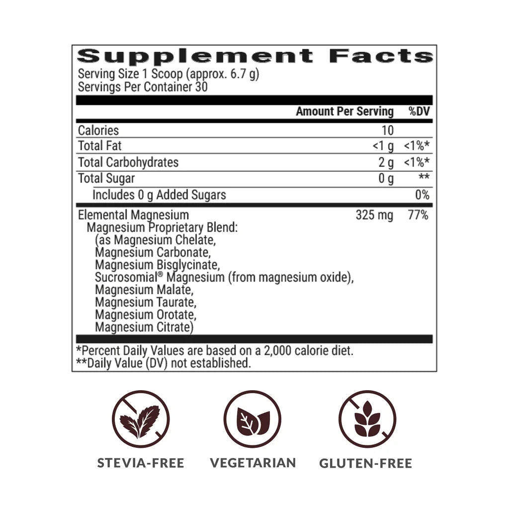 BIOptimizers Magnesium Breakthrough Drink Powder Raspberry Lemonade 201g