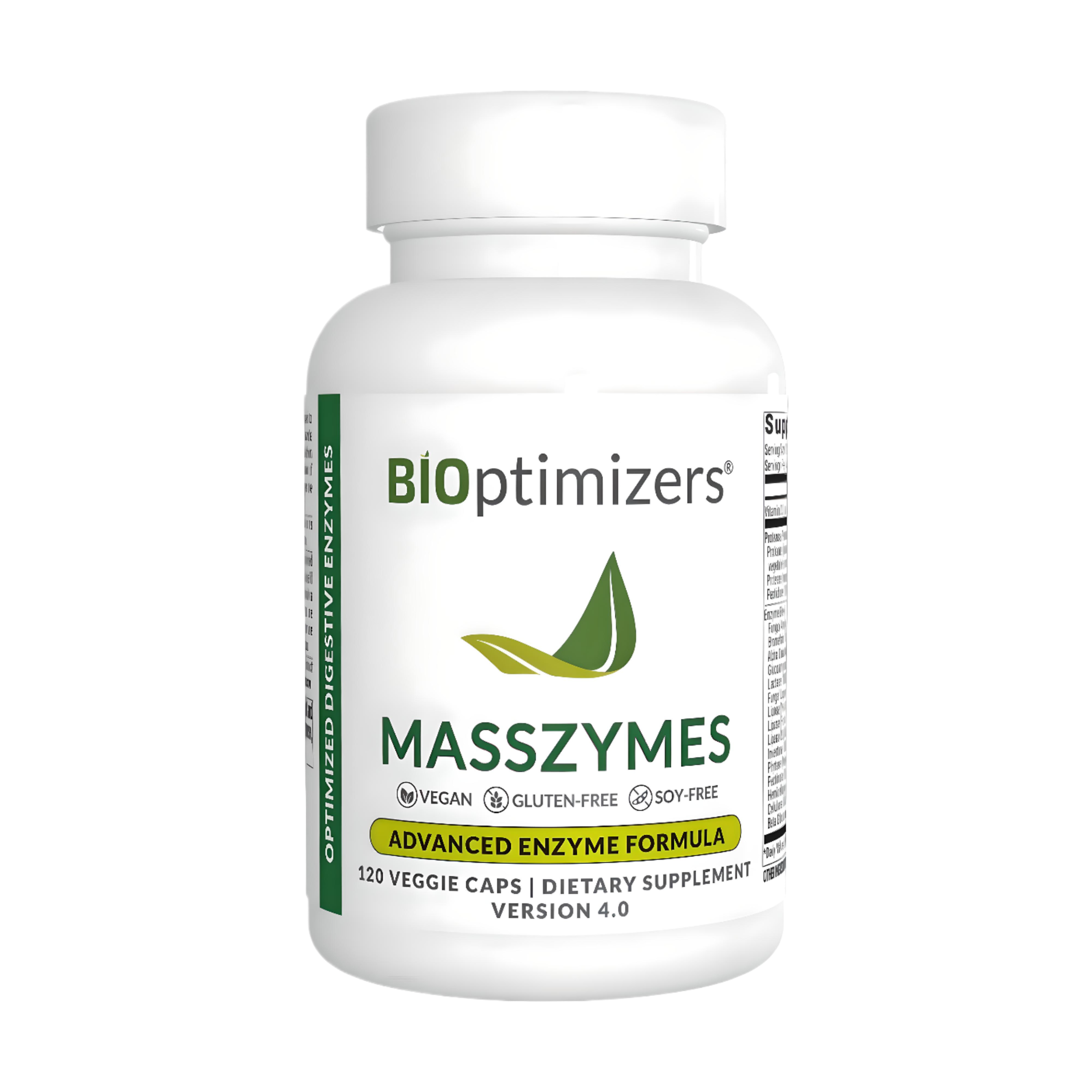 BIOptimizers MassZymes 120 Capsules