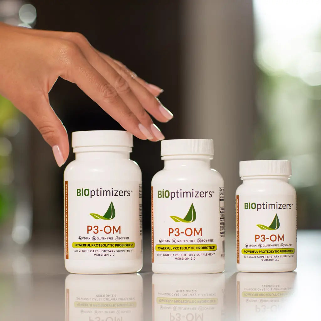 BIOptimizers P3-OM Probiotic 120 Capsules
