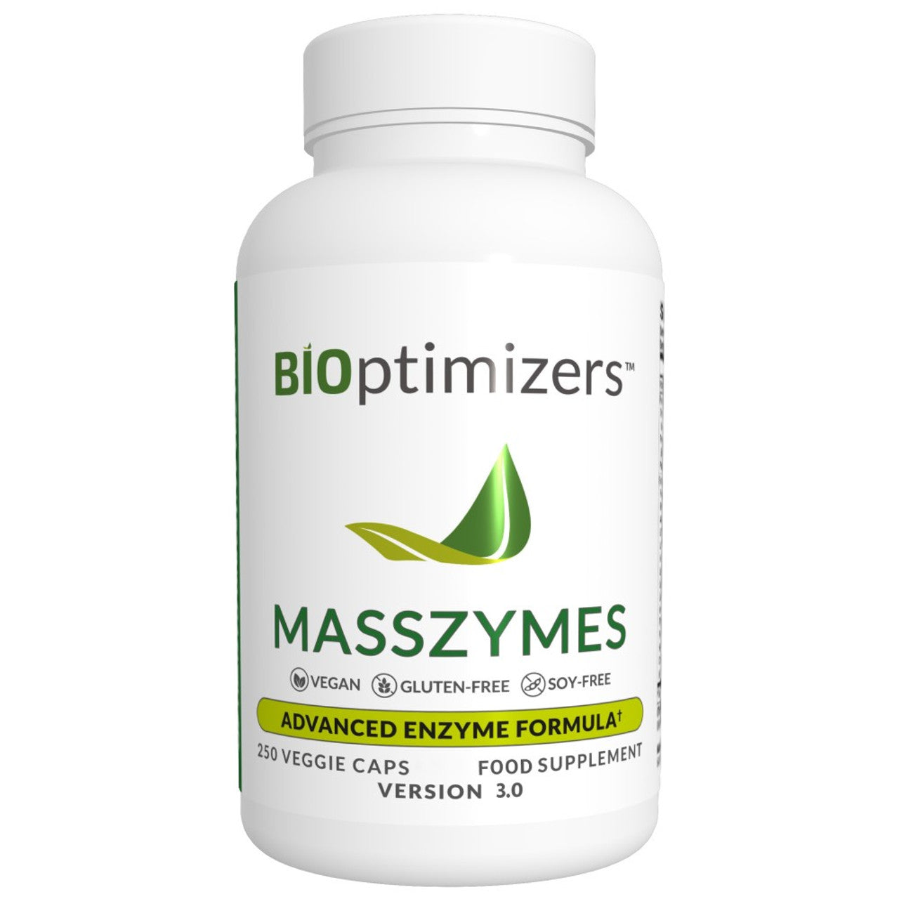 BIOptimizers MassZymes 250 粒胶囊