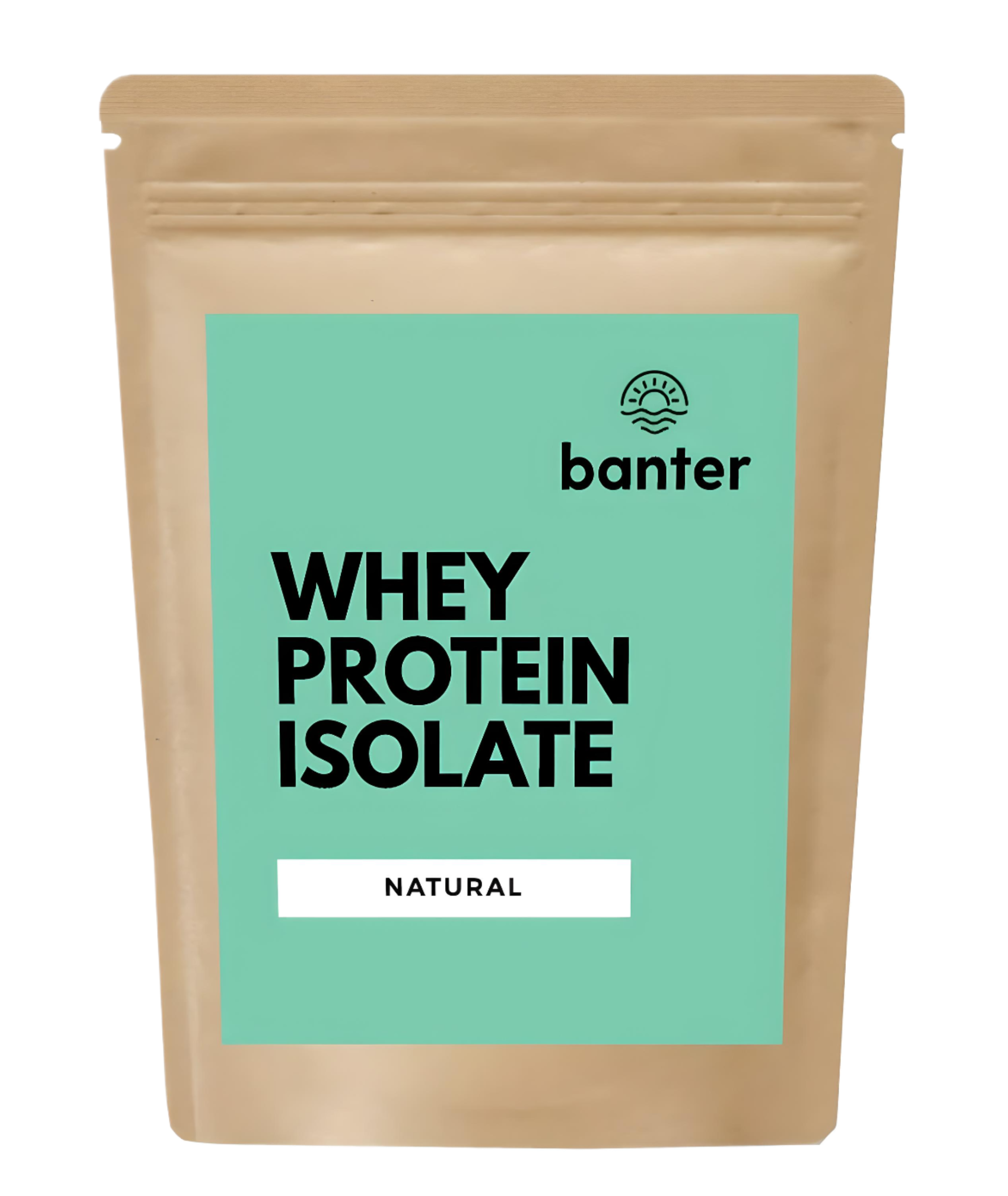 Banter Organic Unflavoured Whey Protein Isolate 1kg