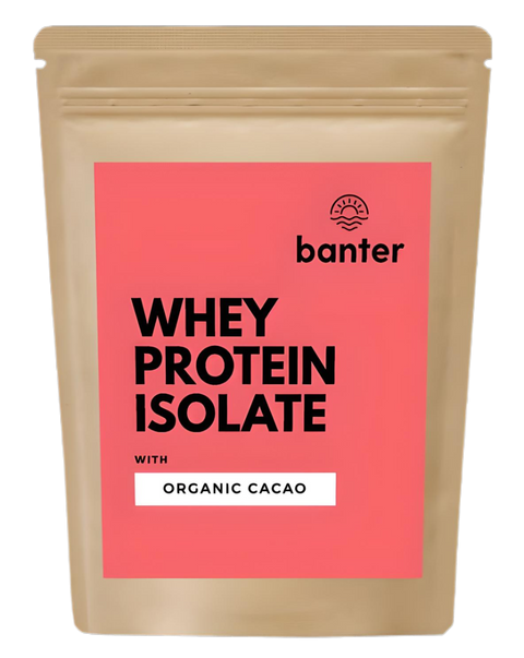 Banter Aislado de Proteína de Suero de Cacao Orgánico 500g