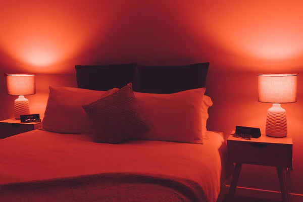 Block Blue Light Twilight Red Light Bulb Screw