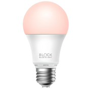 Block Blue Light Twilight Red Light Bulb Screw