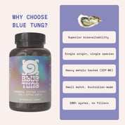 Blue Tung Japanese Oyster Extracts 90 Capsules
